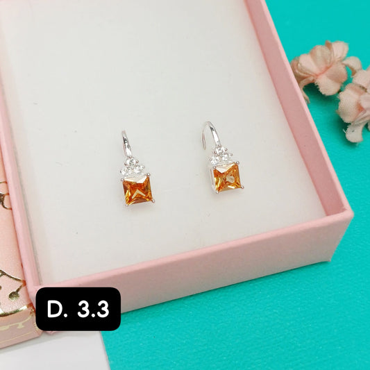 Arete de diseño cuadrado