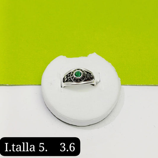 Anillo de graduación preparatoria