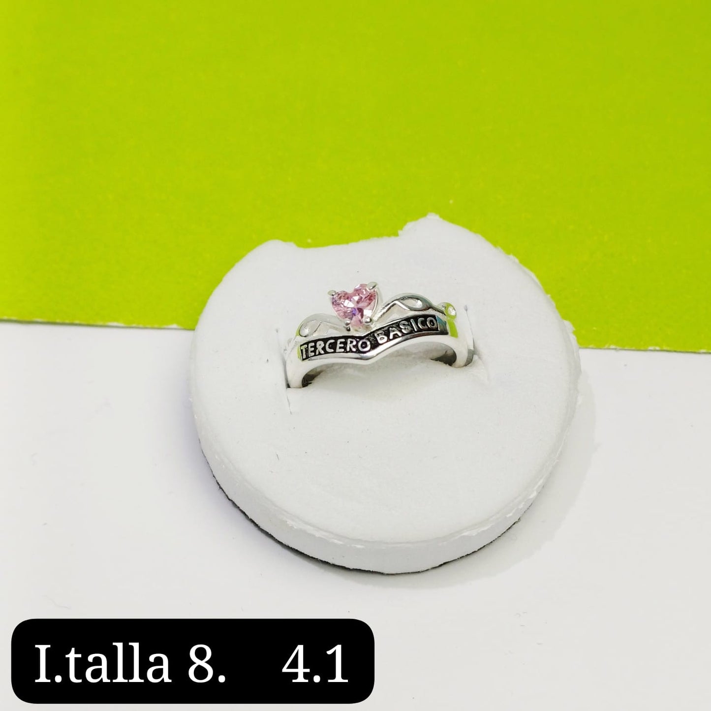 Anillo de graduación 3ro básico