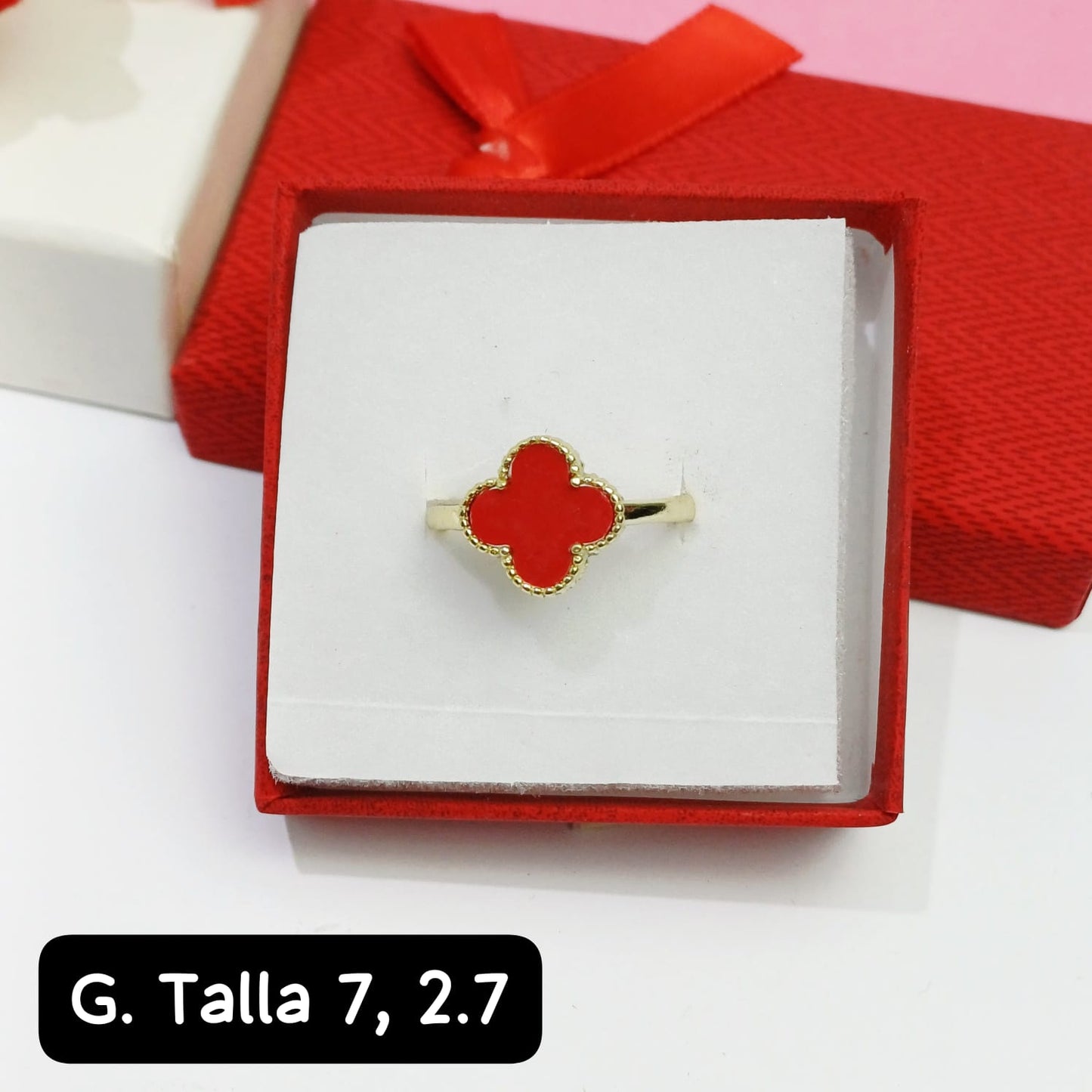 Anillo de trebol  | 7 US