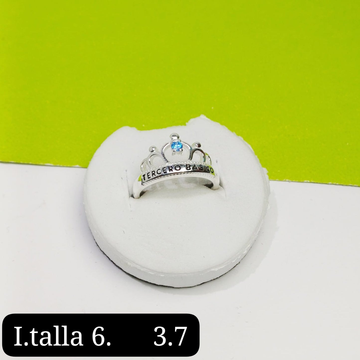 Anillo de graduación 3ro básico