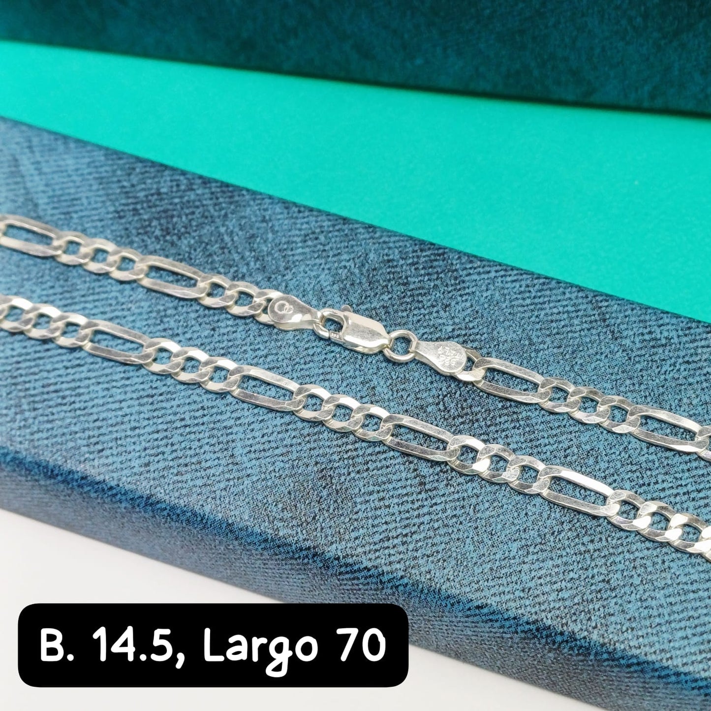 Cadena eslabón figaro | 70 cm - 5mm