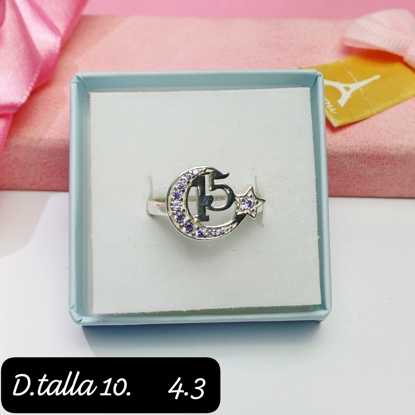 Anillo de 15 años  | 10 US