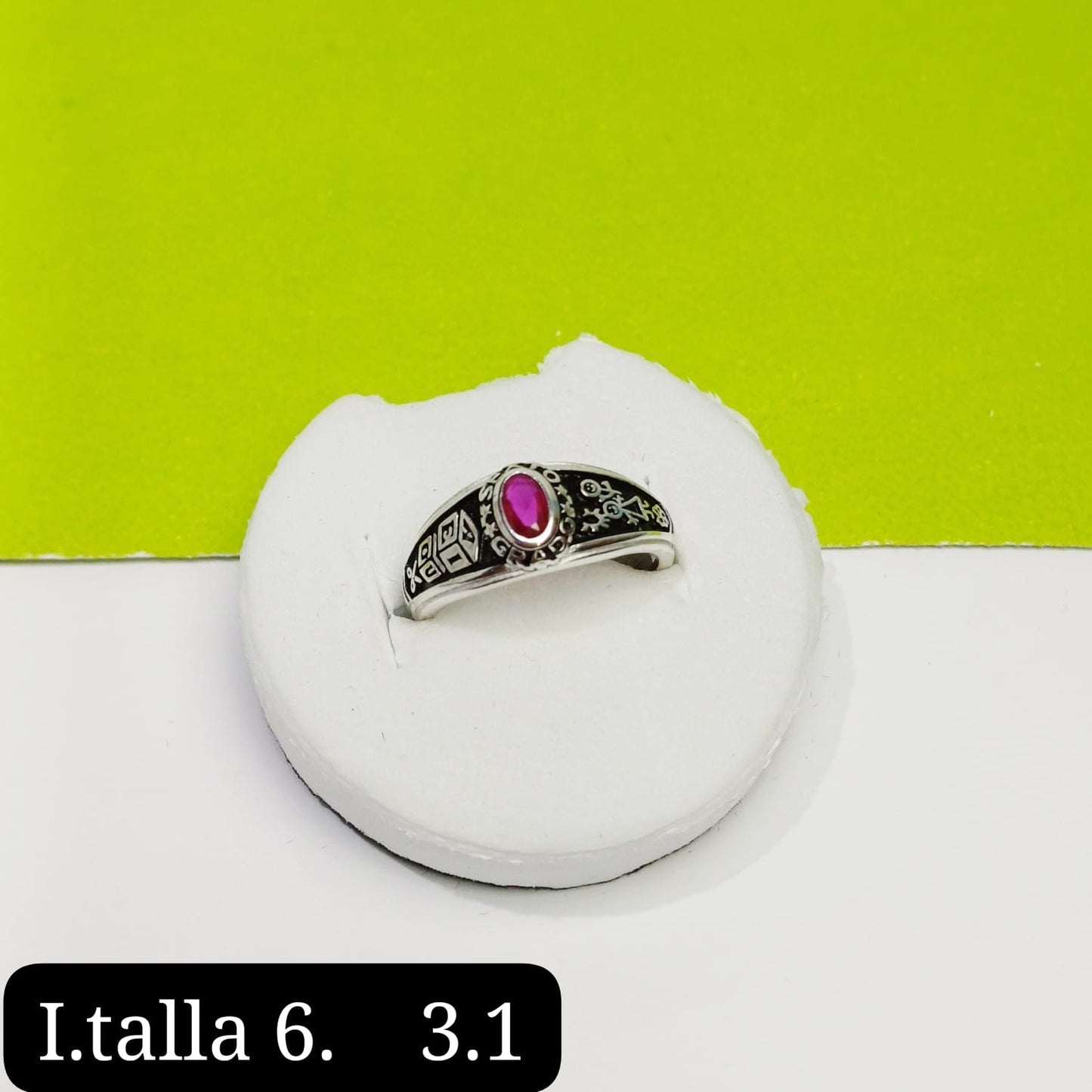 Anillo de graduación 6to grado