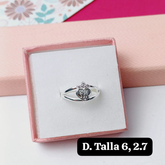 PDA65 - Anillo de 15 años  | 6 US