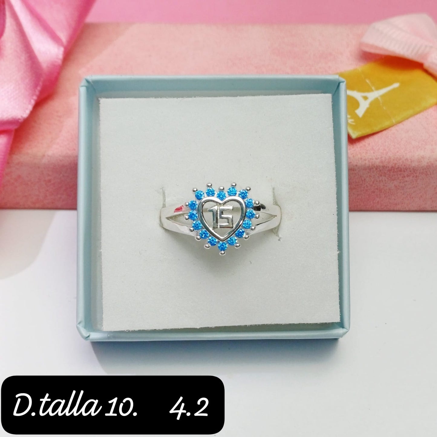 Anillo de 15 años  | 10 US
