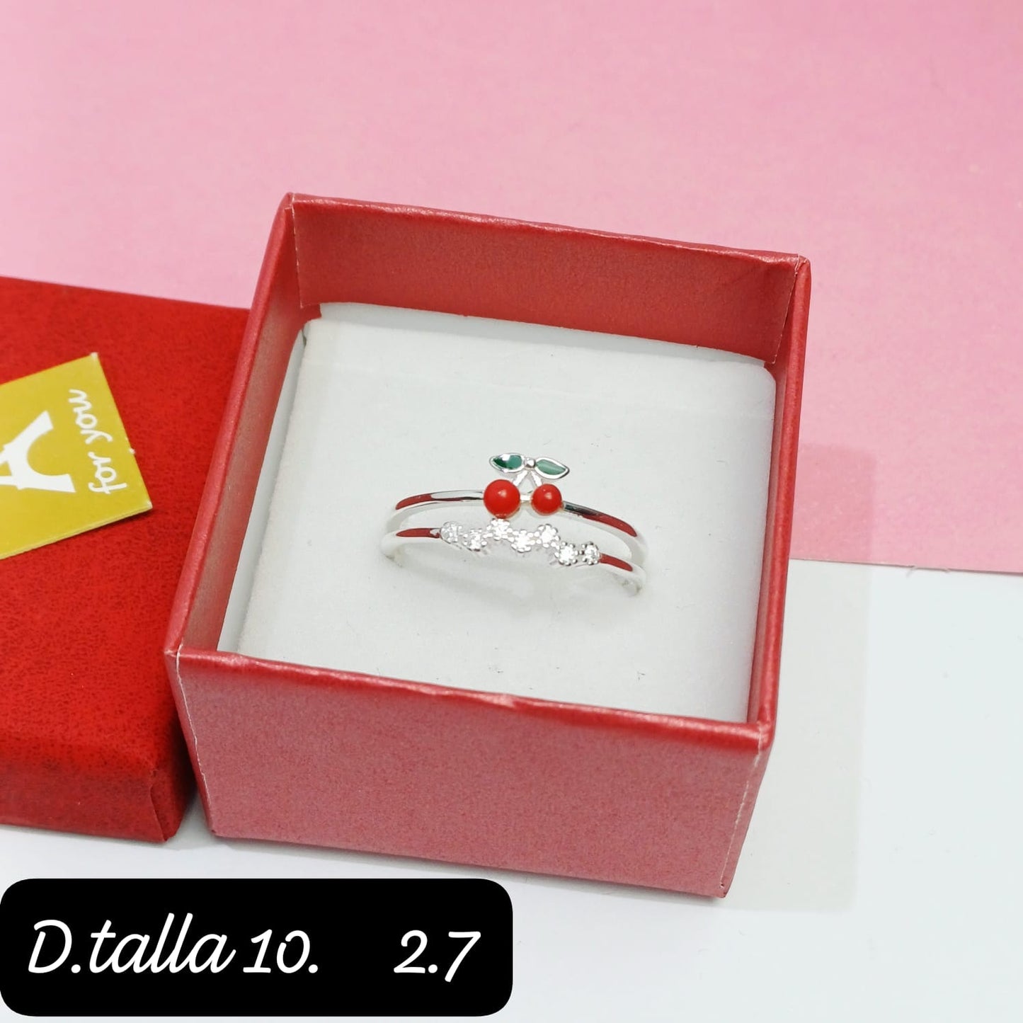 Anillo de cereza | 10 US