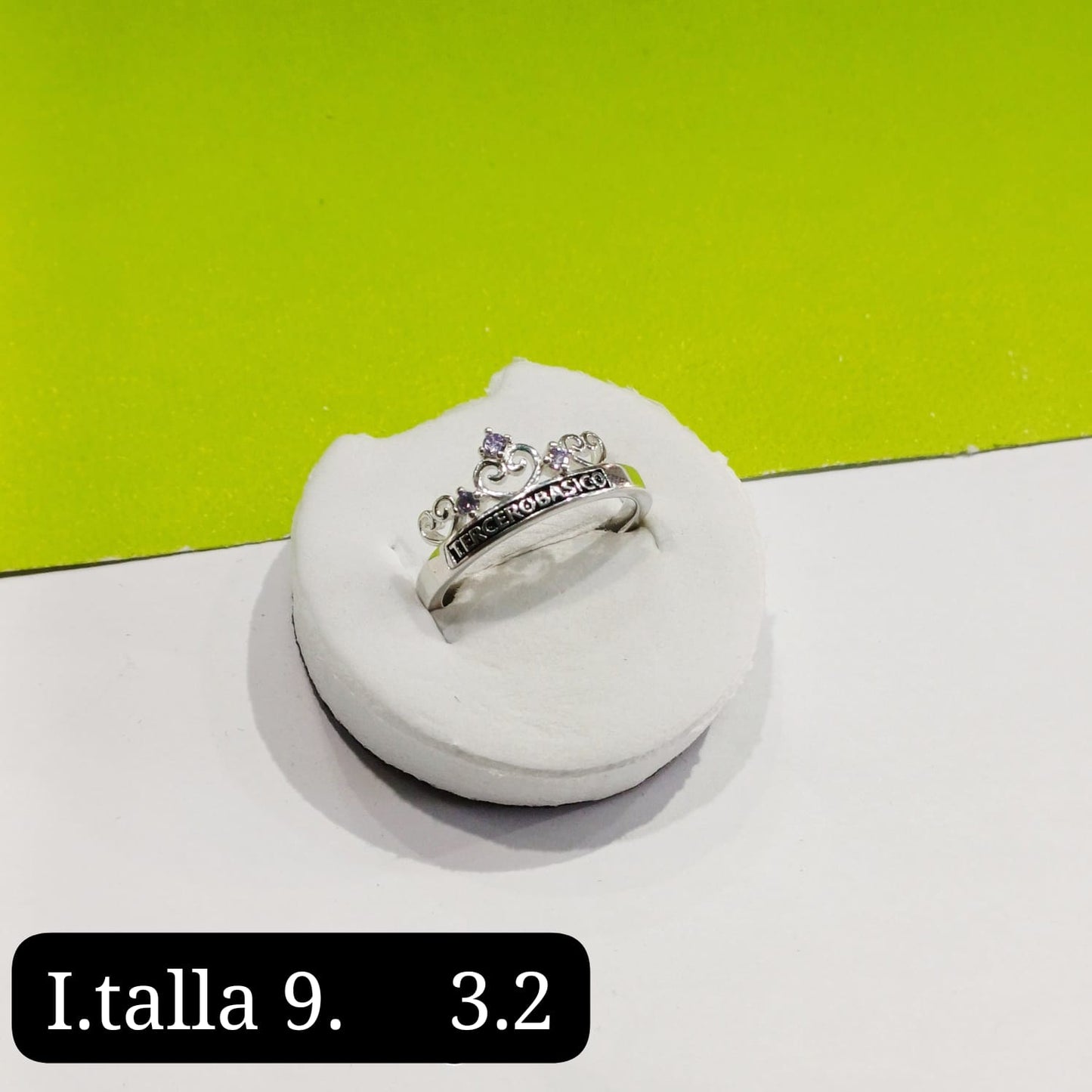 Anillo de graduación 3ro básico