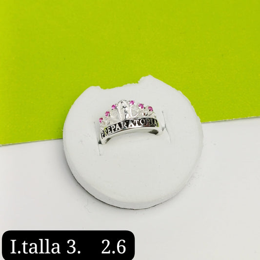 Anillo de graduación preparatoria