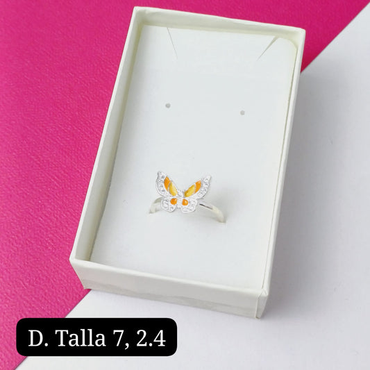 PDA53  - Anillo de mariposa  | 7US
