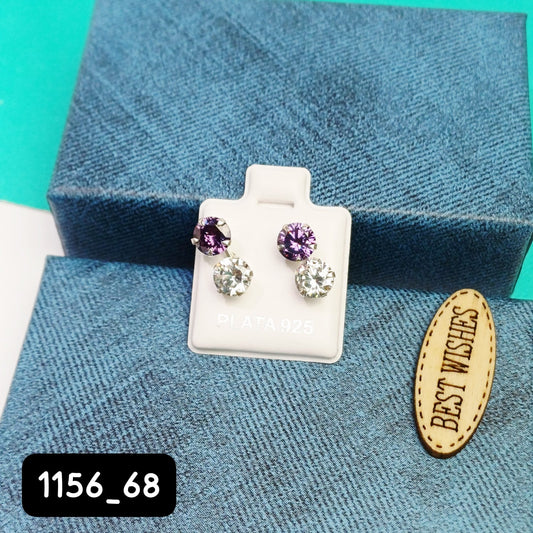 Arete de Broquel diseño tu y yo