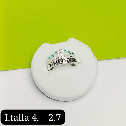 Anillo de graduación preparatoria