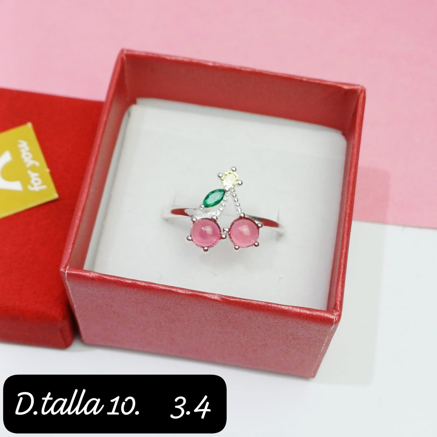 Anillo de cereza | 10 US
