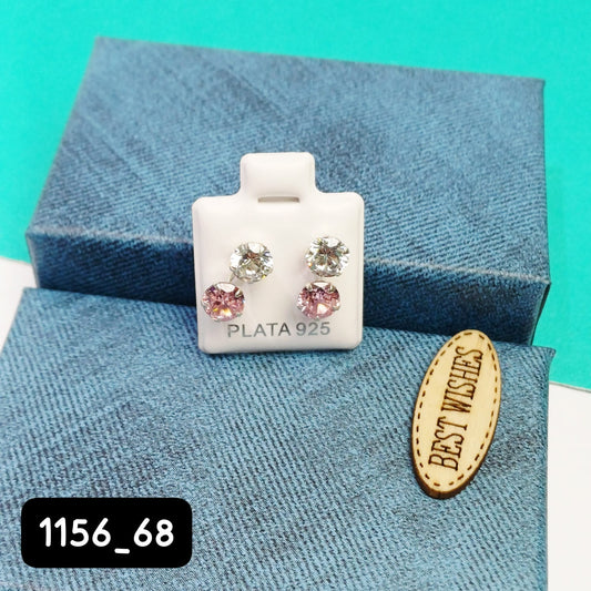 Arete de Broquel diseño tu y yo