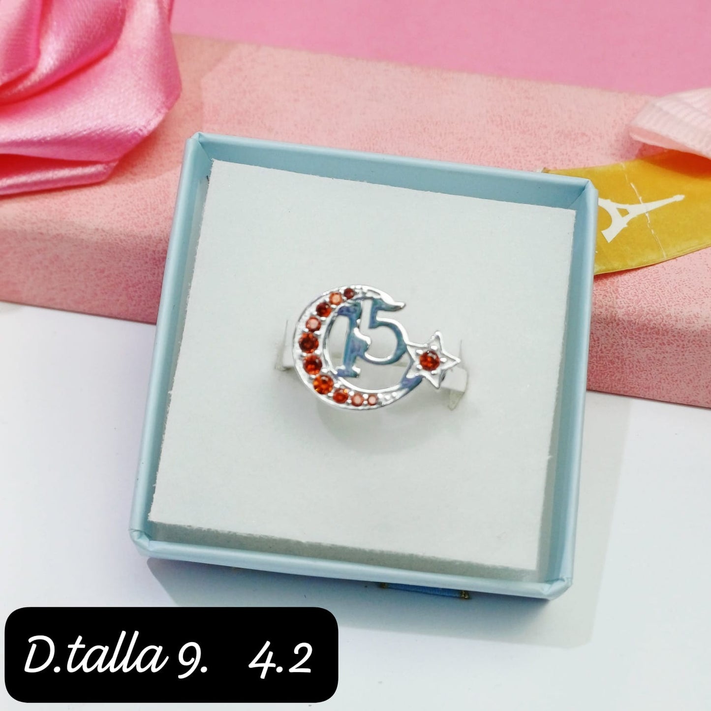 Anillo de 15 años | 9 US