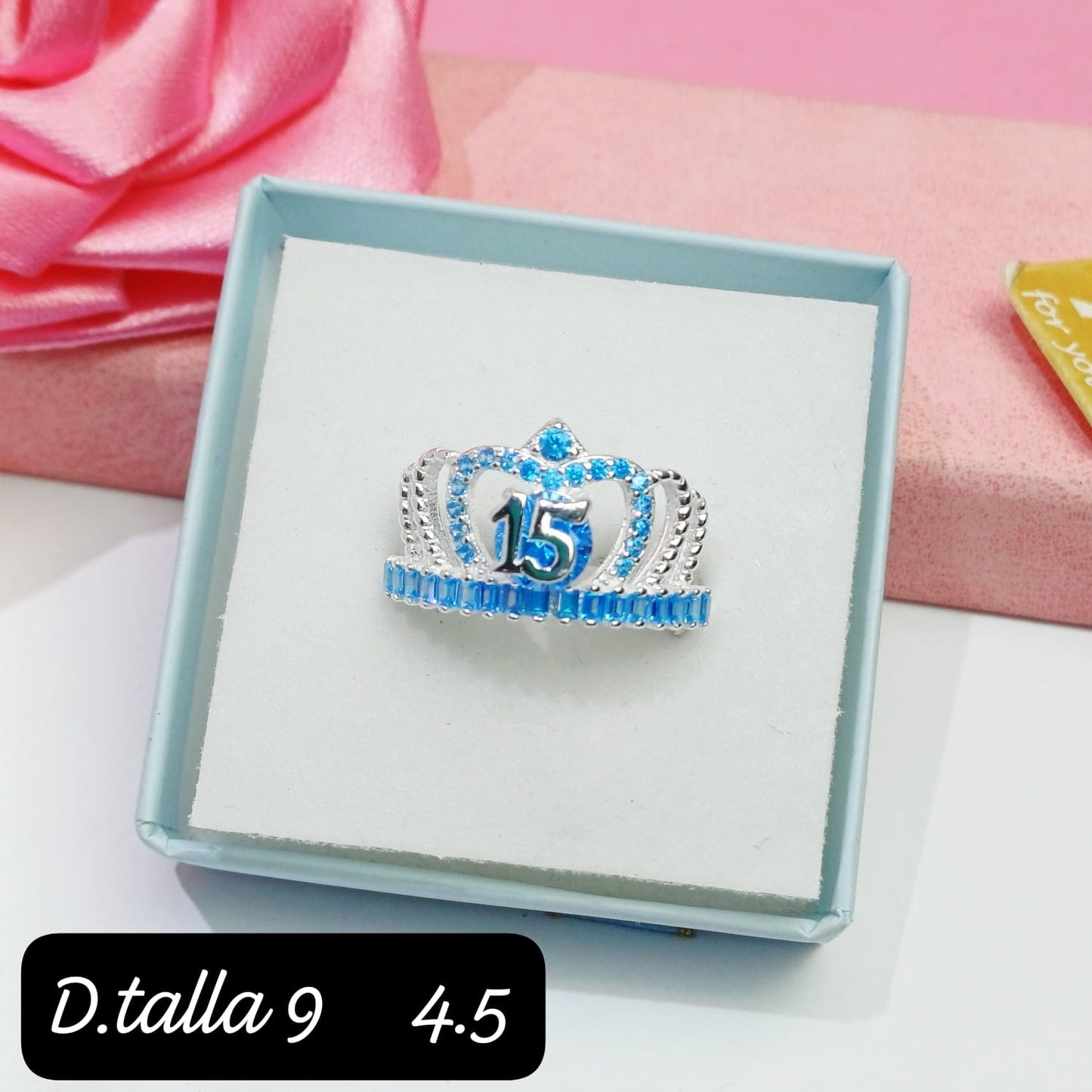 Anillo de 15 años | 9 US