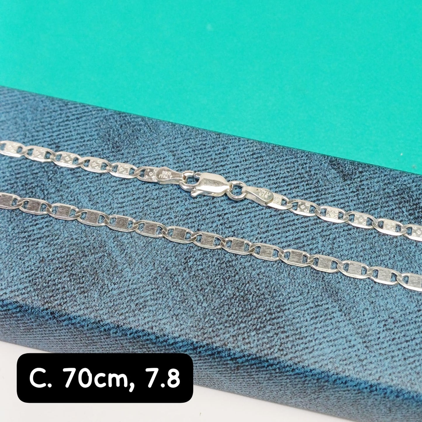 Cadena eslabón Valentino | 70 cm - 3 mm