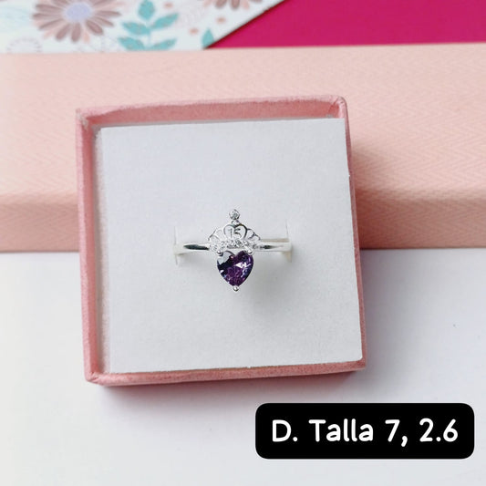 PDA62 - Anillo de 15 años | 7 US