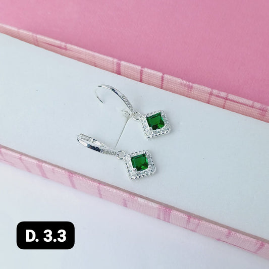 Arete diseño cuadrado