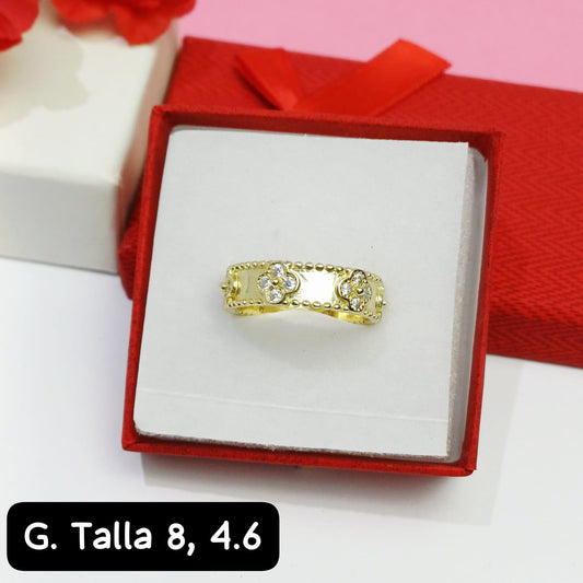 Anillo de trebol  | 8 US