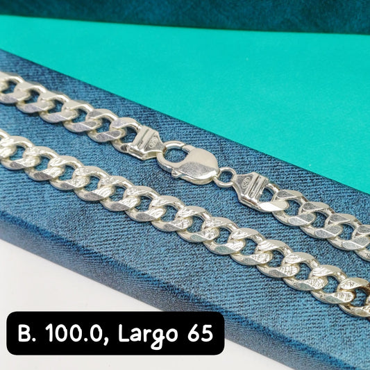 Cadena eslabón Martillado| 65 cm - 9 mm