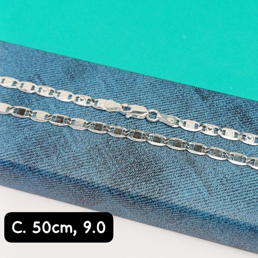 Cadena eslabón Valentino | 50 cm - 4 mm