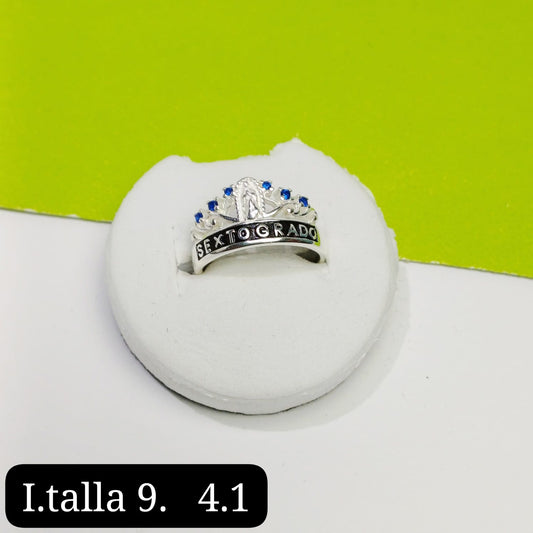 Anillo de graduación 6to grado