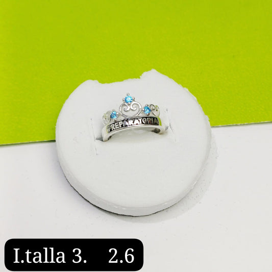 Anillo de graduación preparatoria