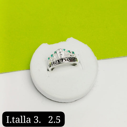 Anillo de graduación preparatoria