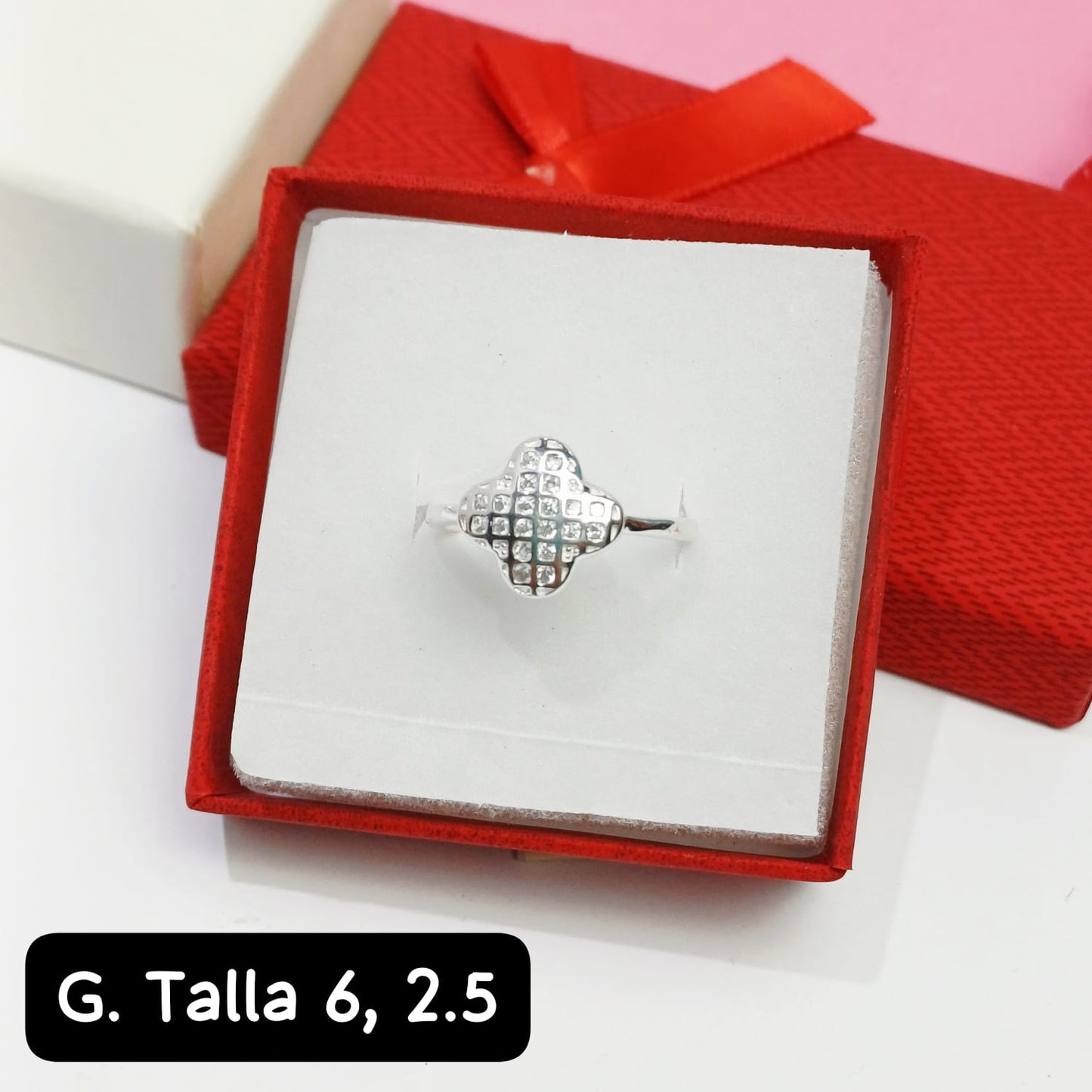Anillo de trebol  | 6 US