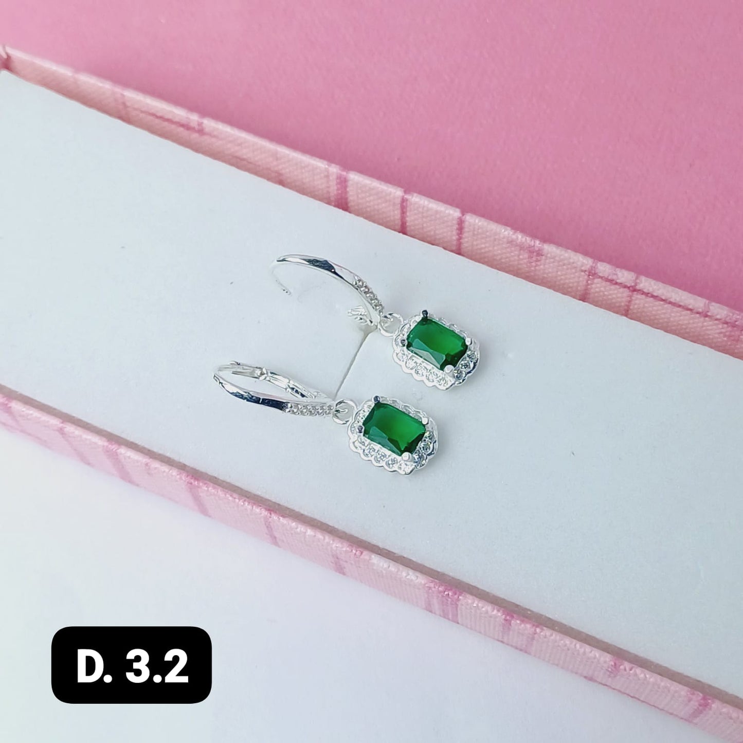 Arete de diseño rectangular