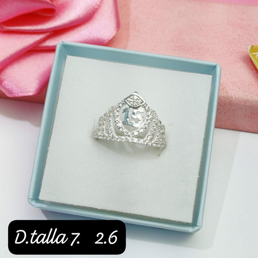 Anillo de 15 años | 7  US
