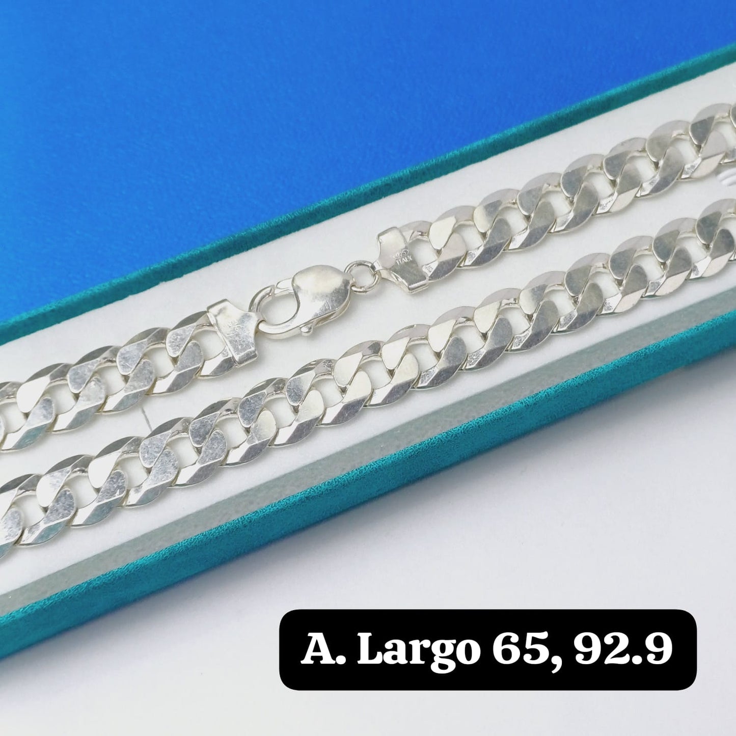 PAE1765- Cadena eslabón cubano | 65cm - 11  mm