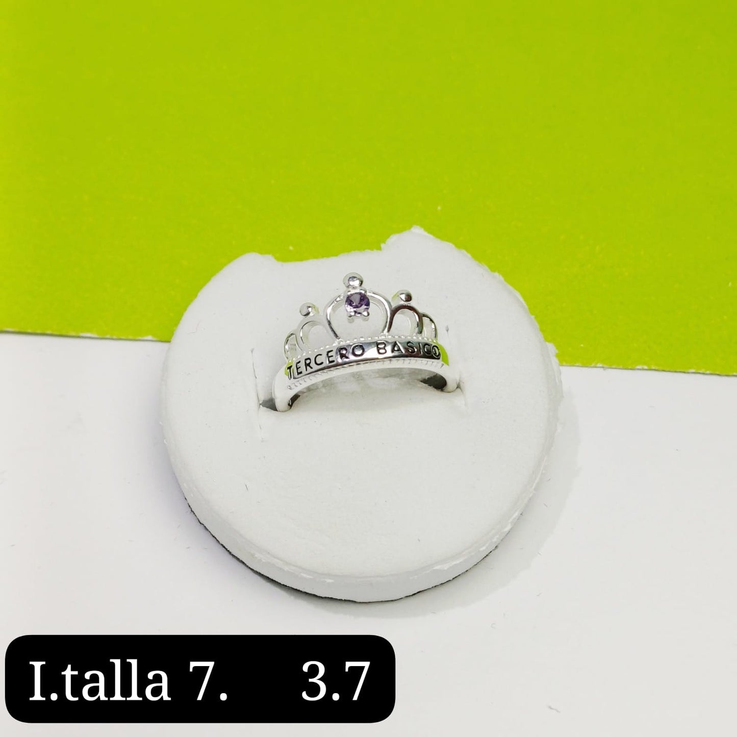 Anillo de graduación 3ro básico