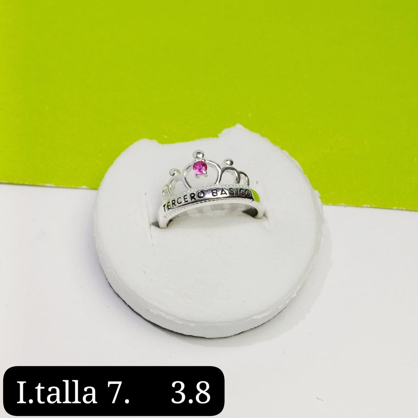 Anillo de graduación 3ro básico