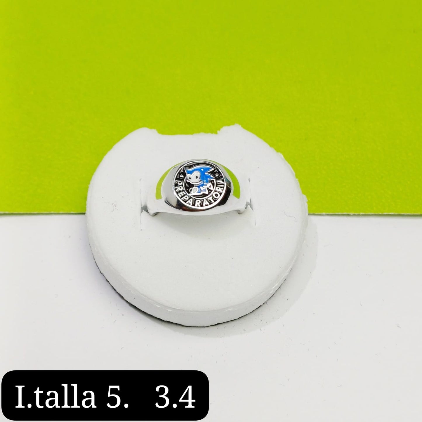 Anillo de graduación preparatoria
