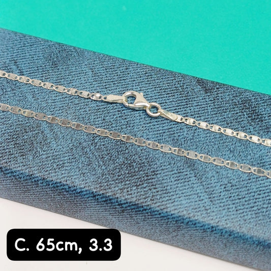 Cadena eslabón Valentino | 65 cm - 2 mm