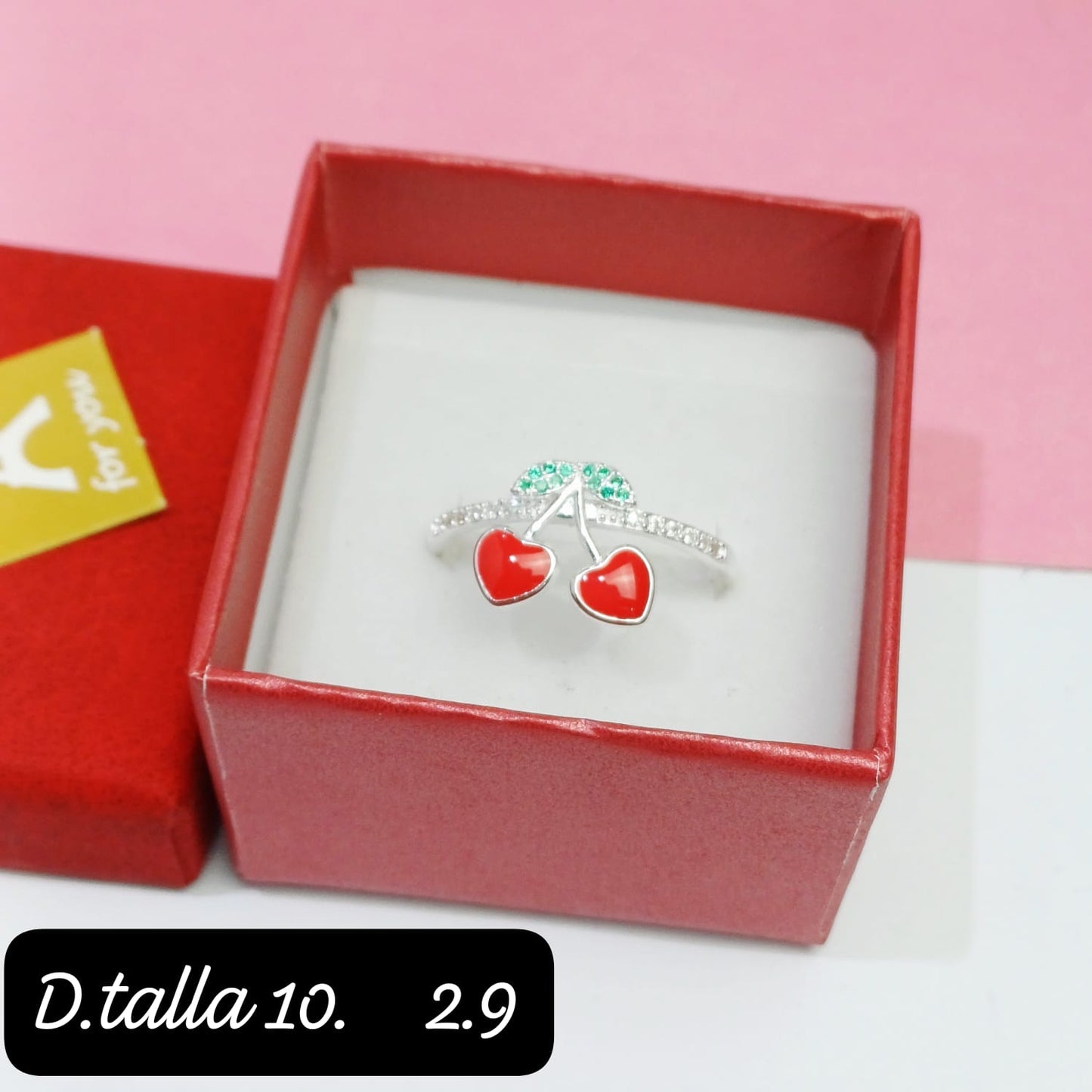 Anillo de cereza | 10 US