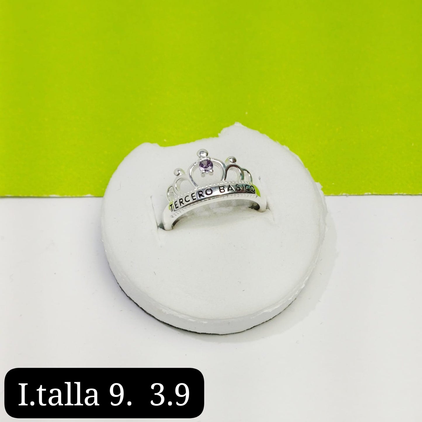 Anillo de graduación 3ro básico