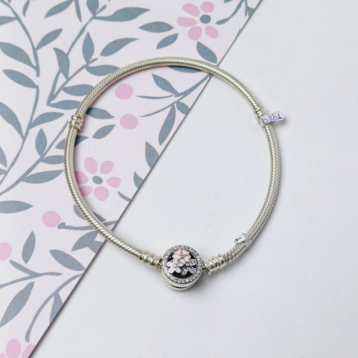 PGH440- Pulsera de circulo con zirconia| 21 cm