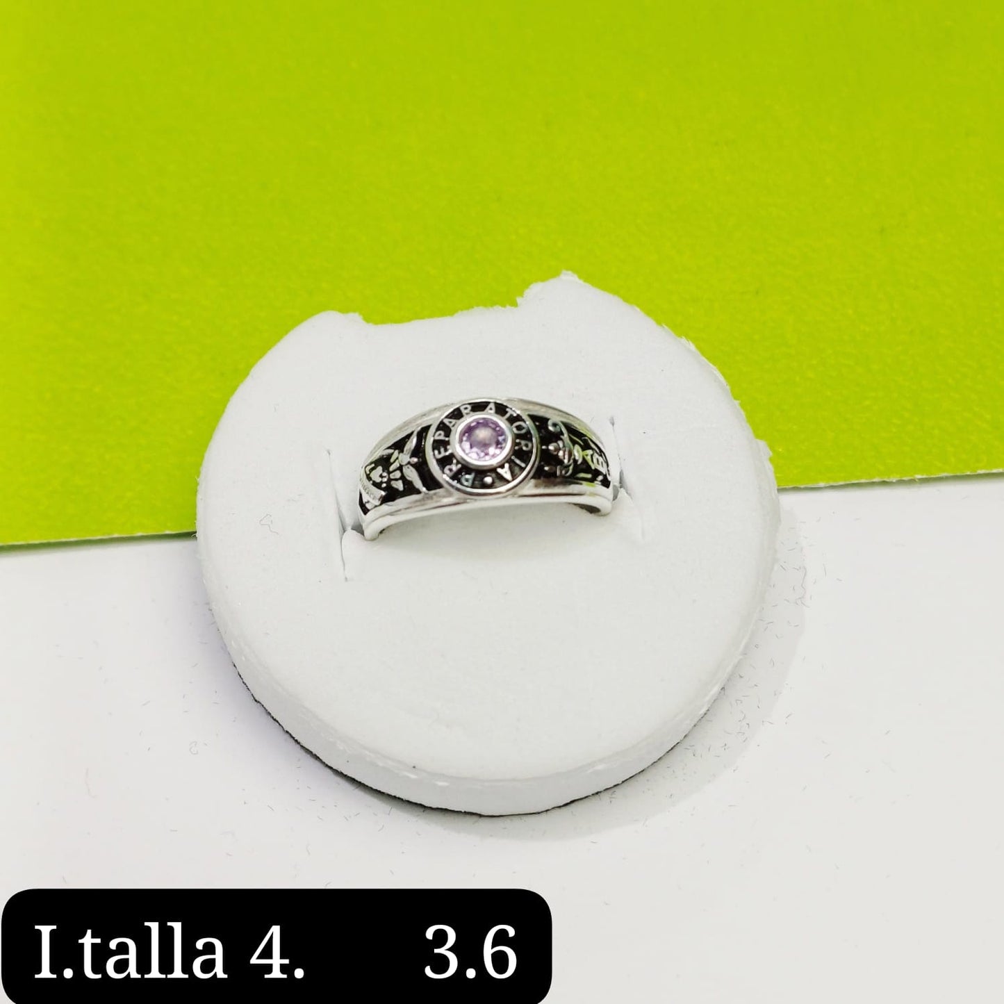 Anillo de graduación preparatoria