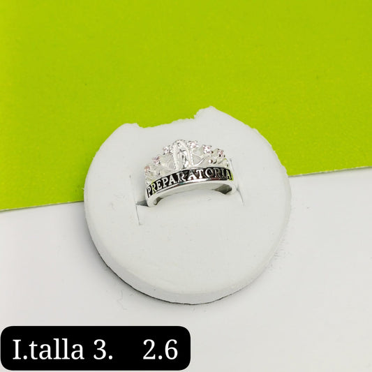 Anillo de graduación preparatoria
