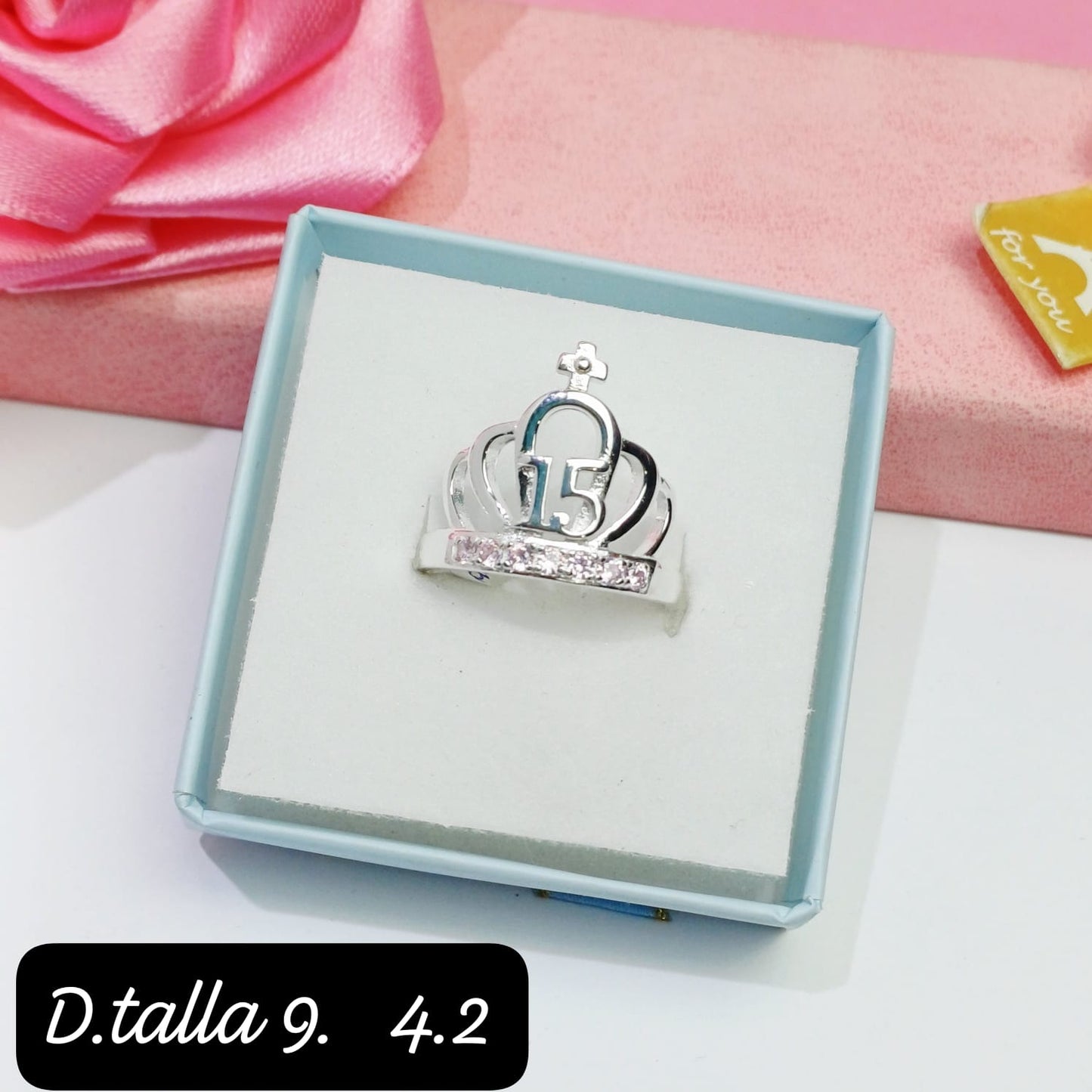 Anillo de 15 años | 9 US