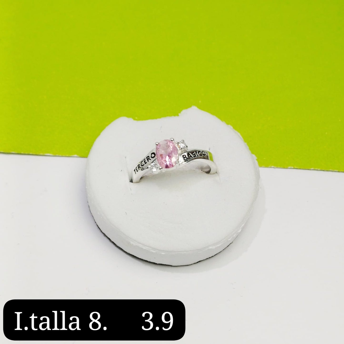 Anillo de graduación 3ro básico