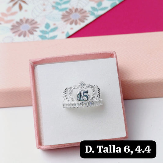 PDA106 - Anillo de 15 años  | 6 US
