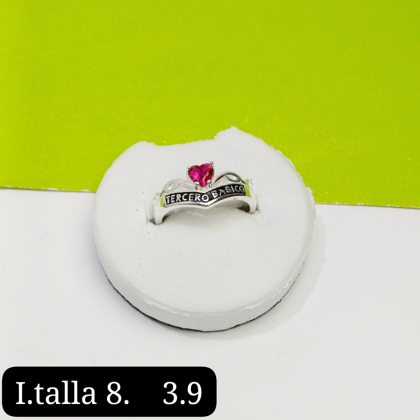 Anillo de graduación 3ro básico