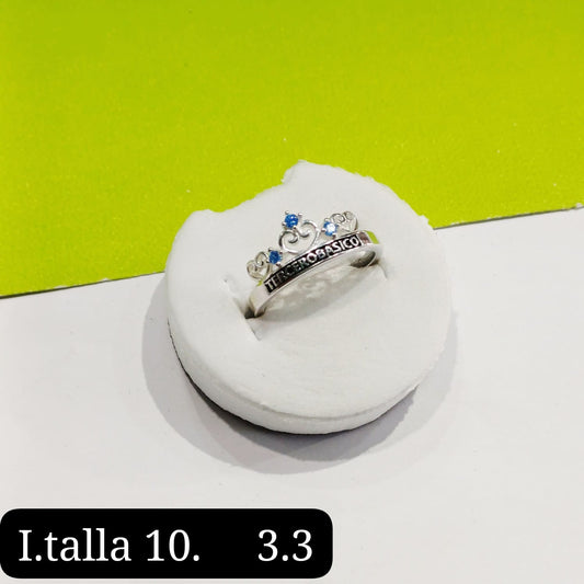 Anillo de graduación 3ro básico