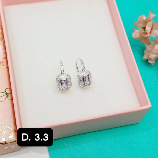 Arete de diseño cuadrado