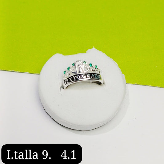 Anillo de graduación 6to grado