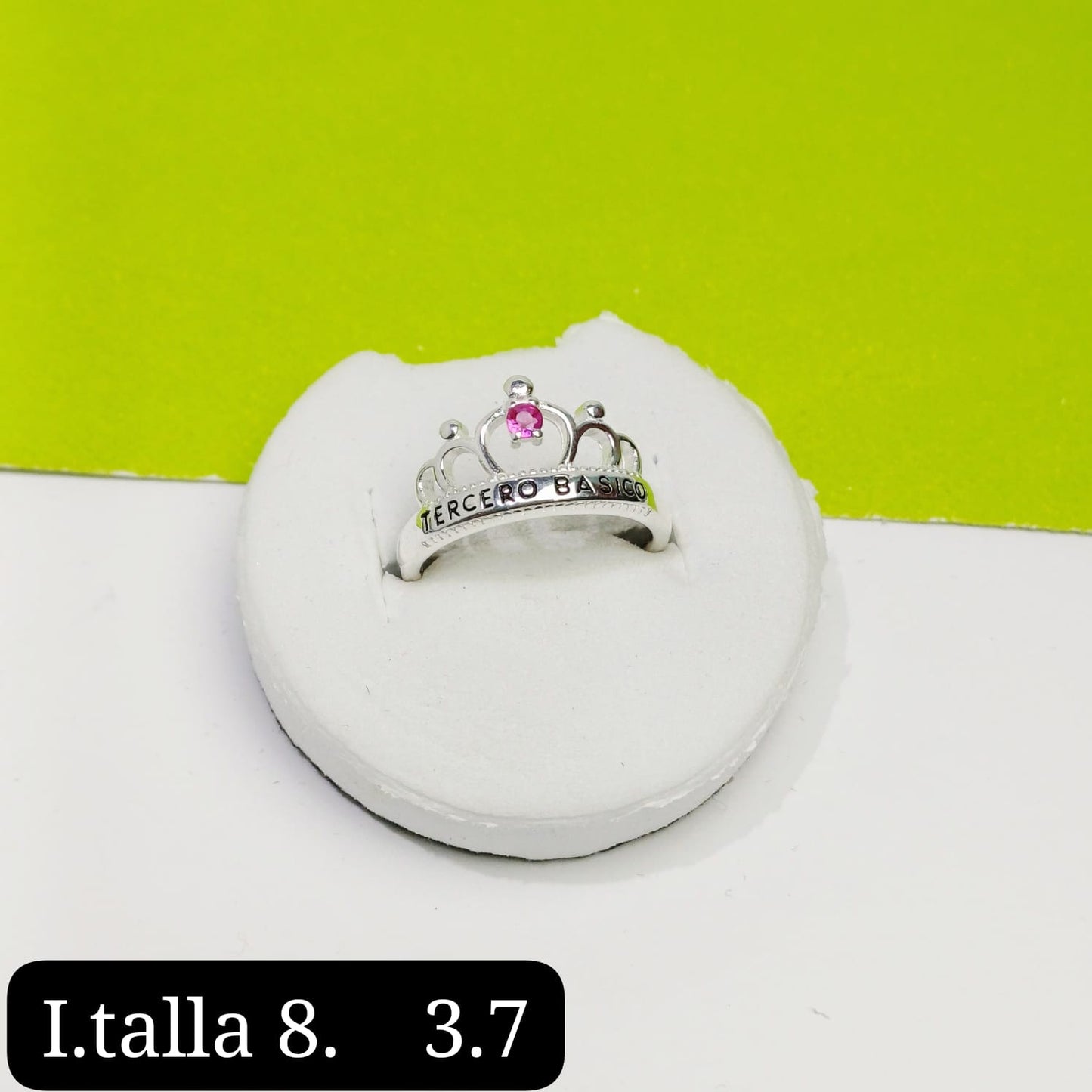 Anillo de graduación 3ro básico